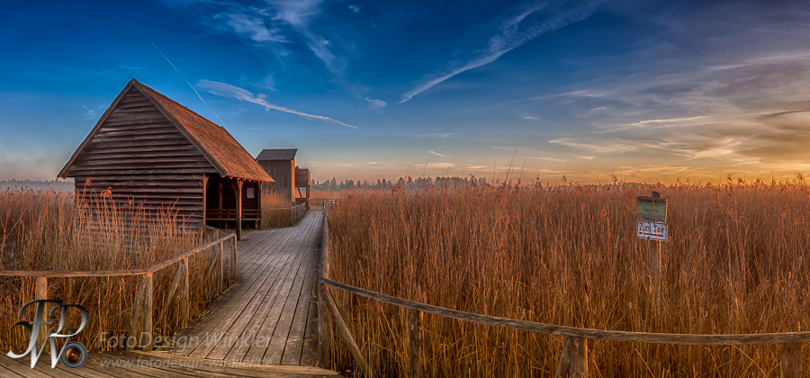 Panoramen vom Feedersee Bad Buchau