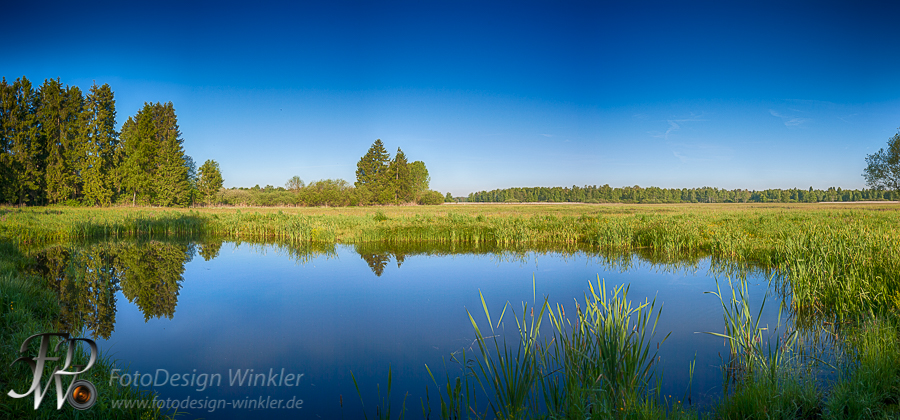 Panoramen vom Feedersee Bad Buchau