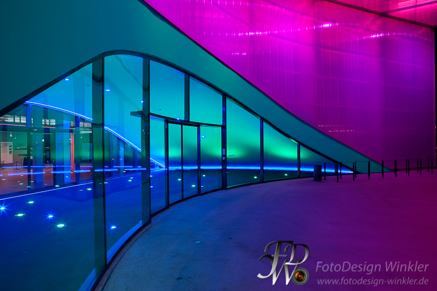 Dornier Museum bei Nacht