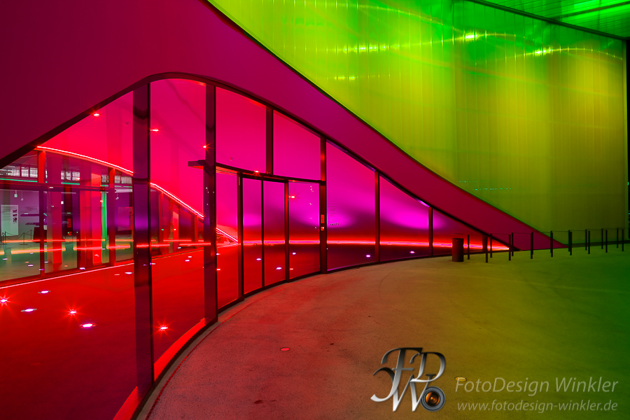 Dornier Museum bei Nacht