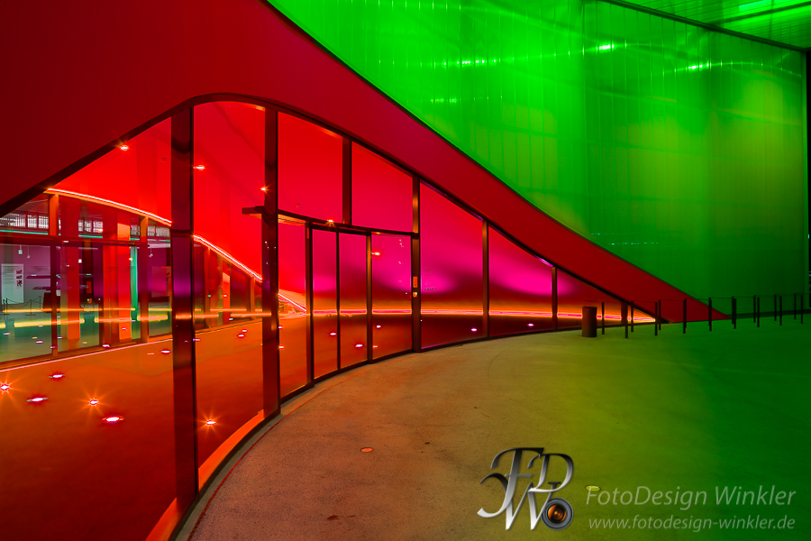 Dornier Museum bei Nacht
