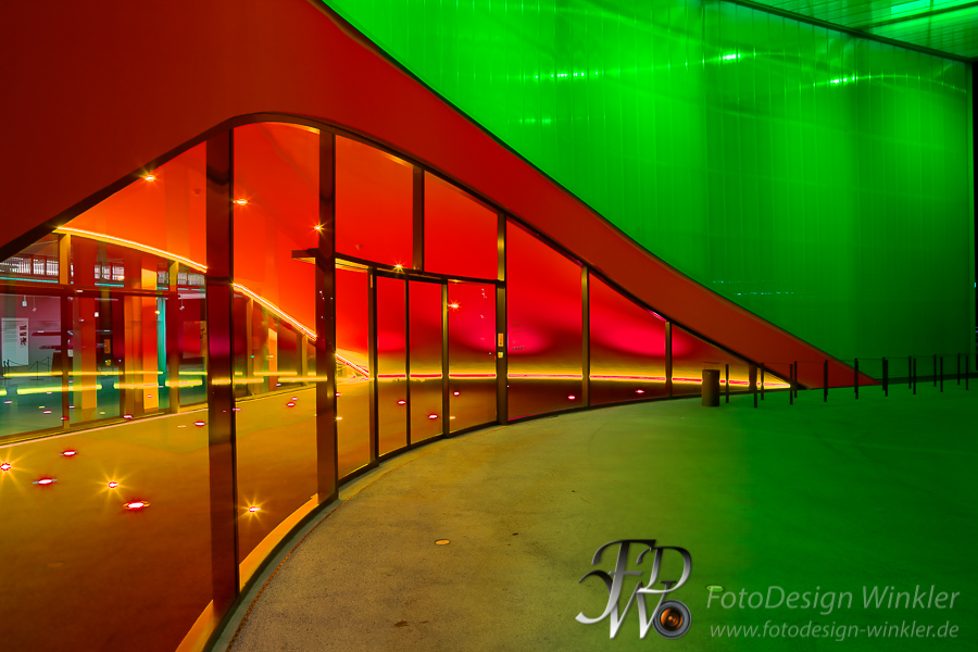 Dornier Museum bei Nacht