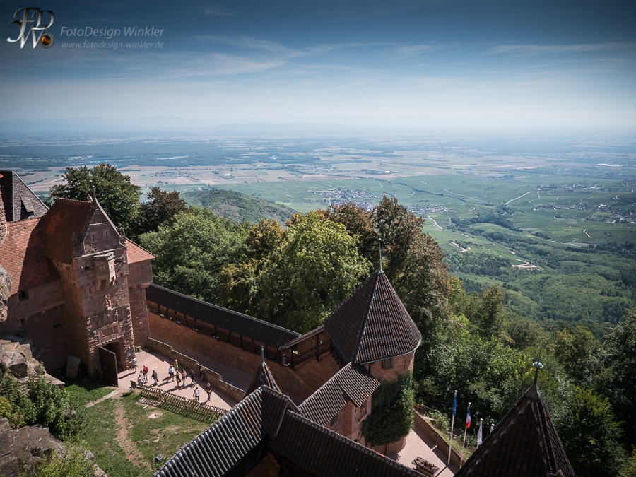 Hoh Königsbourg im Elsass
