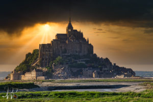 Mont Saint Michel – Frankreich – bearbeitet mit Luminar 4