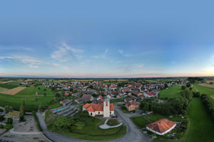 Altheim – Ein Dorf im Schwabenland – Panorama aufgenommen mit DJI Mini 3 Pro