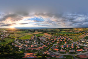 Kugelpanorama mit DJI Mini 3 Pro Drohne