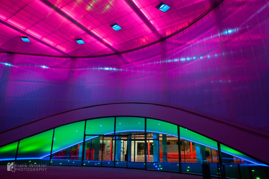 Dornier Museum bei Nacht